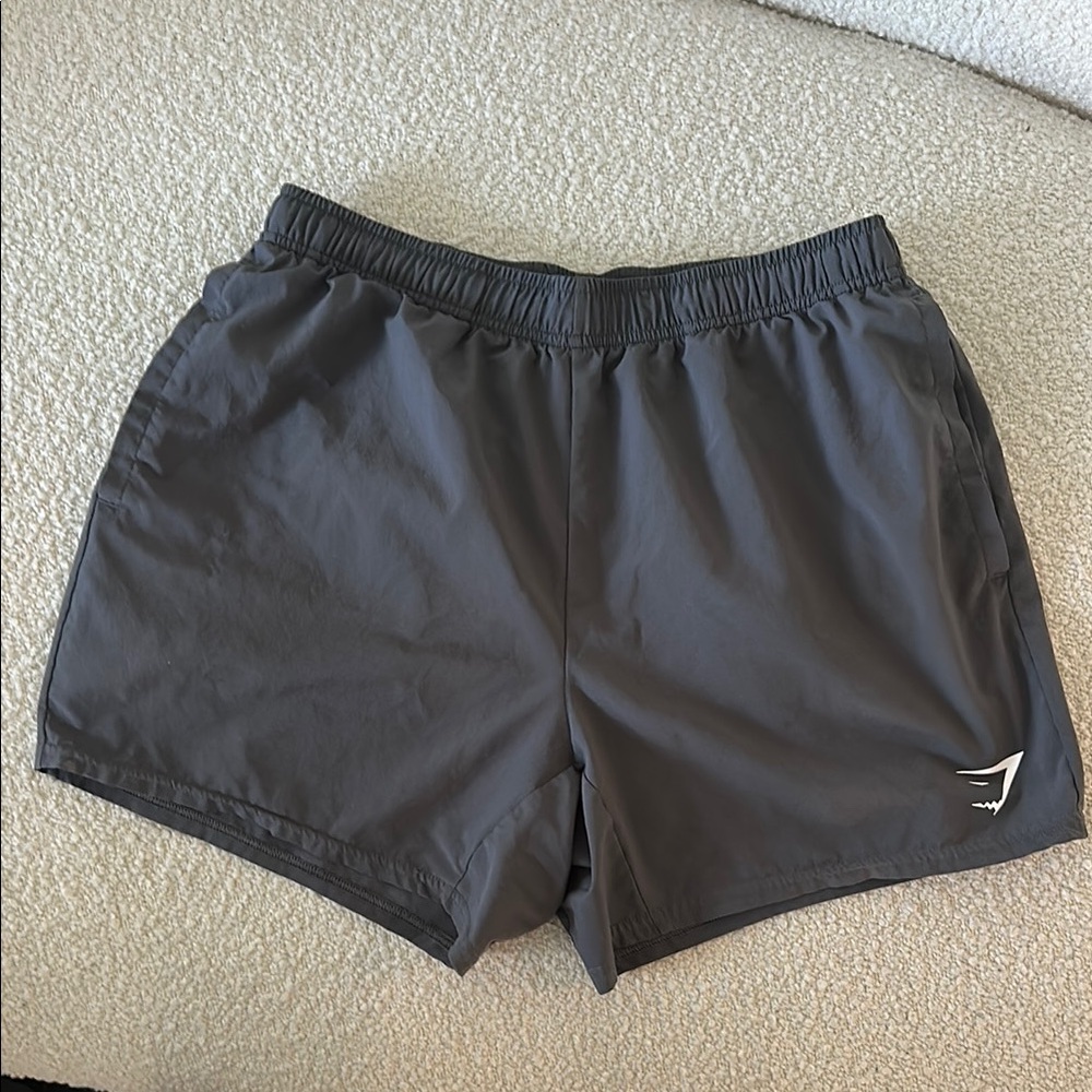 Gymshark Gray Athletic Shorts Lightweight Performance